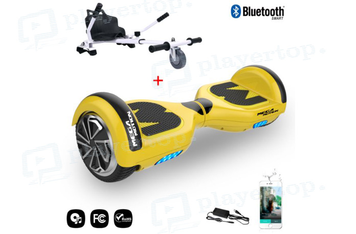 hoverboard avec kart pas cher